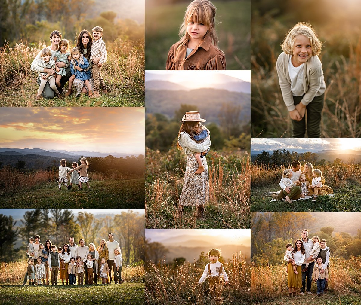 Family in the Mountains - Asheville Family Photographer