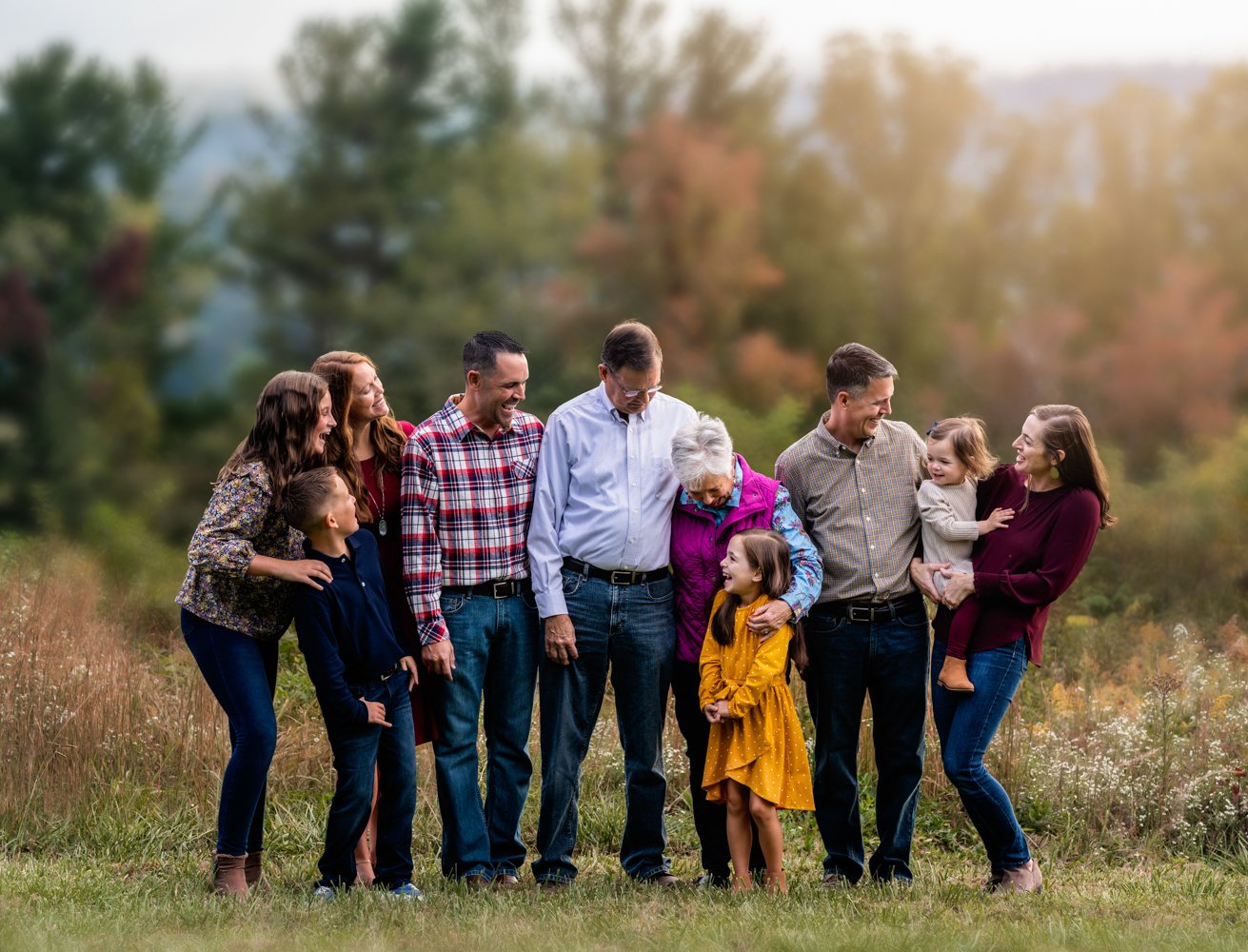 Asheville Extended Family Photographer